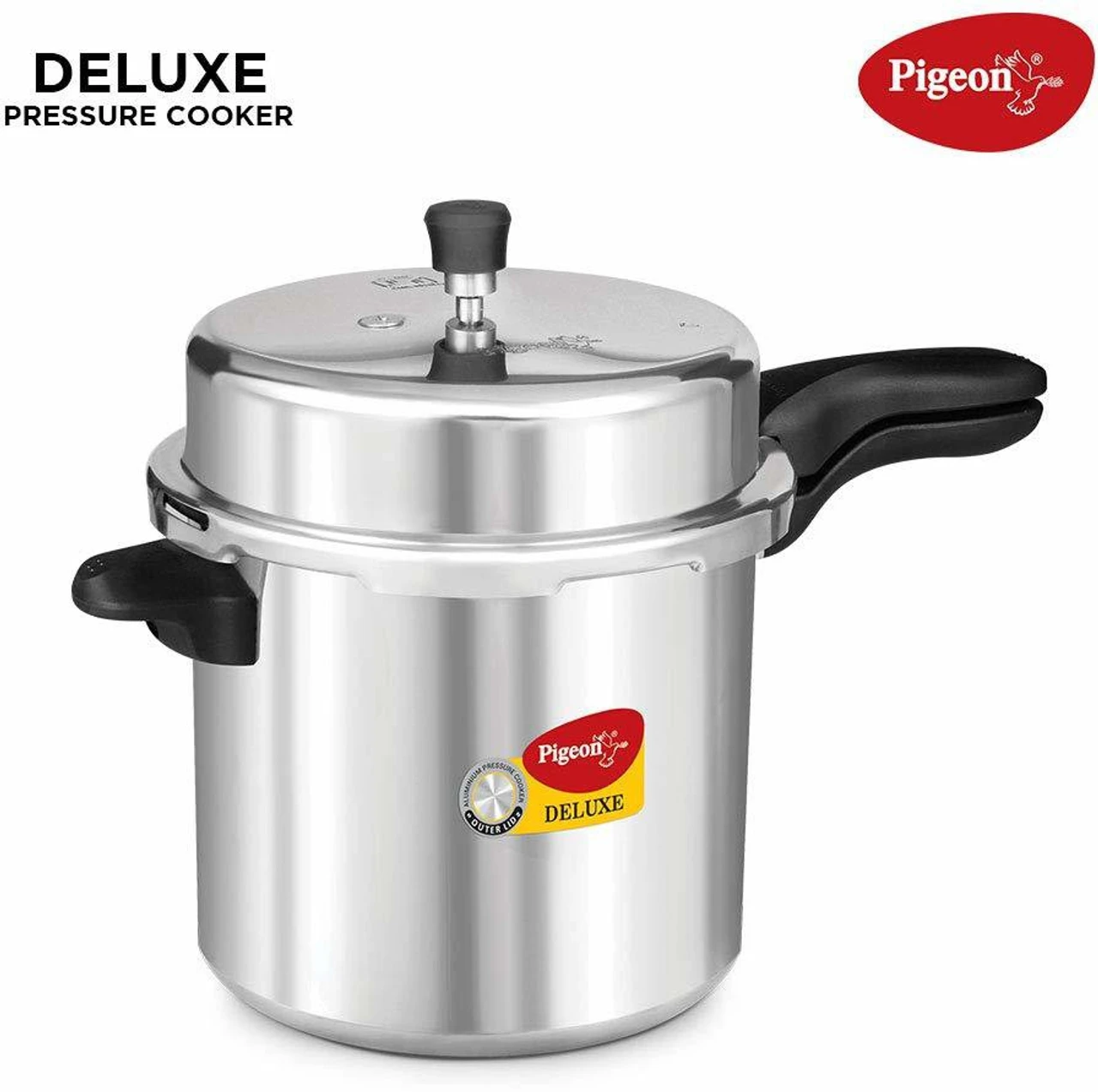 PIGEON DELUXE PRESSURE COOKER 12 LTR OUTER LID - Image 2