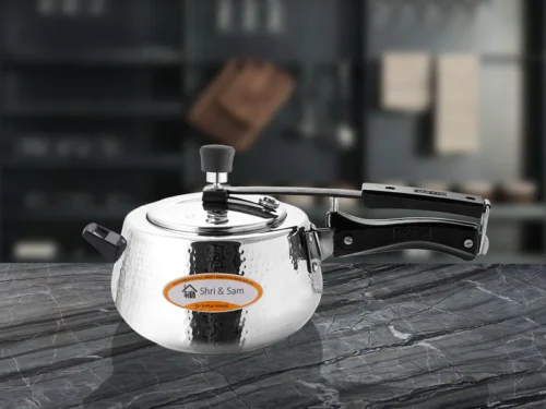 SHRI & SAM COOKER OPUS HAMMERED SS 2LTR