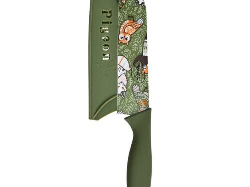 PIGEON PRINTED SS FLORA KNIFE 6
