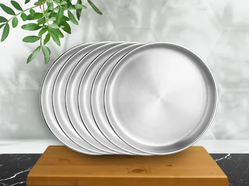 SHRI & SAM SS NIKKI FILL PLATE (D/W) 6PCS