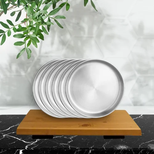 SHRI & SAM SS NIKKI SIDE PLATE (D/W) 6PCS