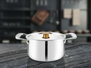 SHRI & SAM TRIPLICA CASSEROLE W/L SS 18 CM