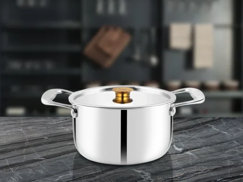SHRI & SAM TRIPLICA CASSEROLE W/L SS 18 CM