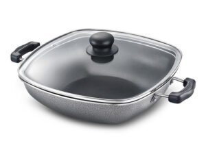 PRESTIGE SQUARE KADAI-OMEGA SELCT+270 MM W/LID