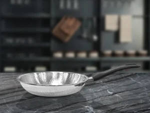 SHRI & SAM 430 HAMMERED FRY PAN 22CM