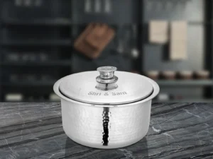 SHRI & SAM 430 HAMMERED PATILA W/L SS 16CM