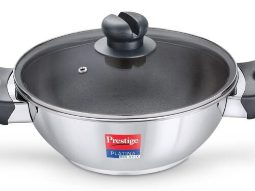 PRESTIGE KADAI-PLATINA NON STICK 200MM W/LID