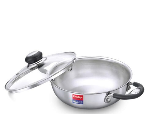 PRESTIGE TRI PLY-SPLENDOR KADAI 260MM W-LID