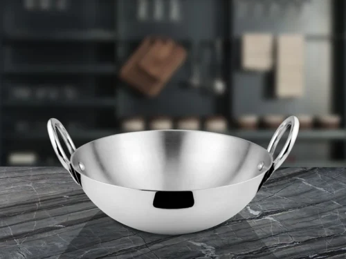 SHRI & SAM 430 PLAIN KADHAI 16CM