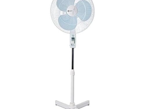 ORIENT PEDESTAL FAN-FINSTAR STAND 400W CRYSTAL WHITE