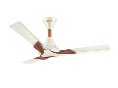 ORIENT CEILING FAN-WENDY 1200MM PEARL WHITE WALNUT