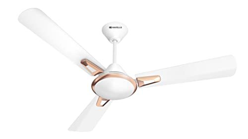 havells ceiling fan -festiva prime bldc pearl white lt copper 1200mm