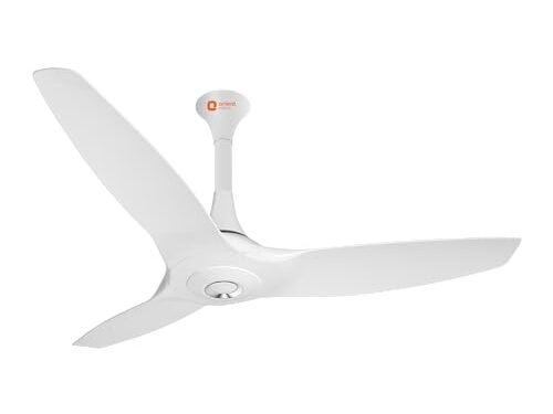 ORIENT CEILING FAN-AEROQUIET 1200MM WHITE
