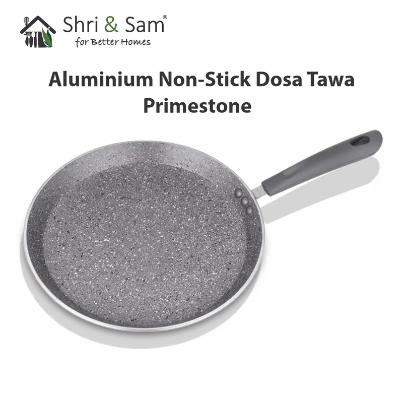 SHRI & SAM NON STICK PRIME STONE DOSA TAWA 30CM - Image 3