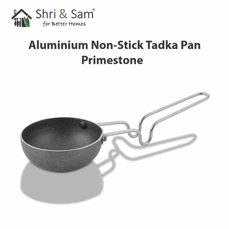 SHRI & SAM NON STICK PRIME STONE TADKA PAN 11CM - Image 2