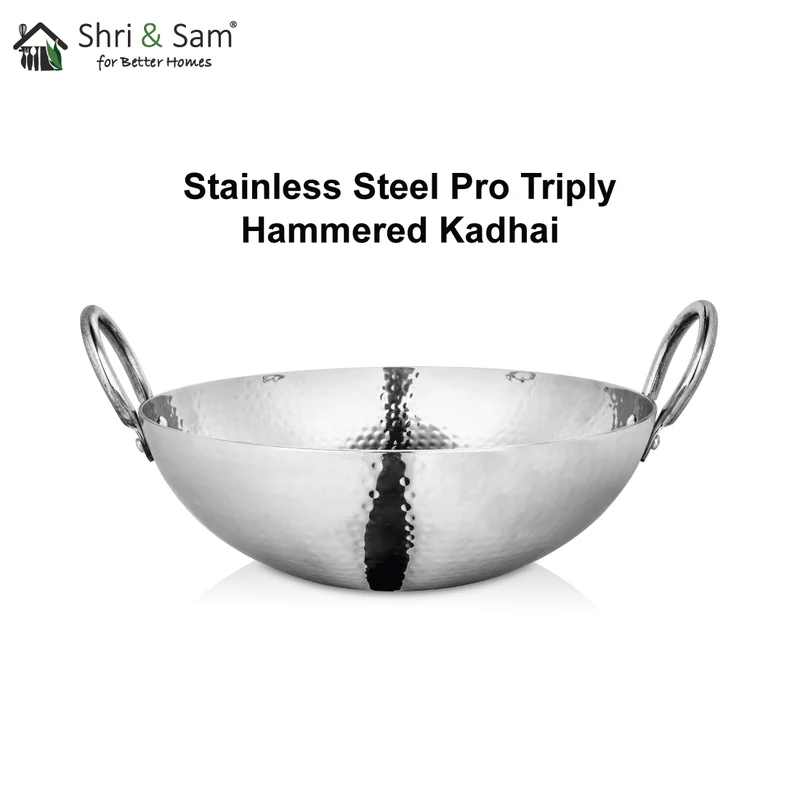 SHRI & SAM 430 HAMMERED KADHAI 16CM - Image 3