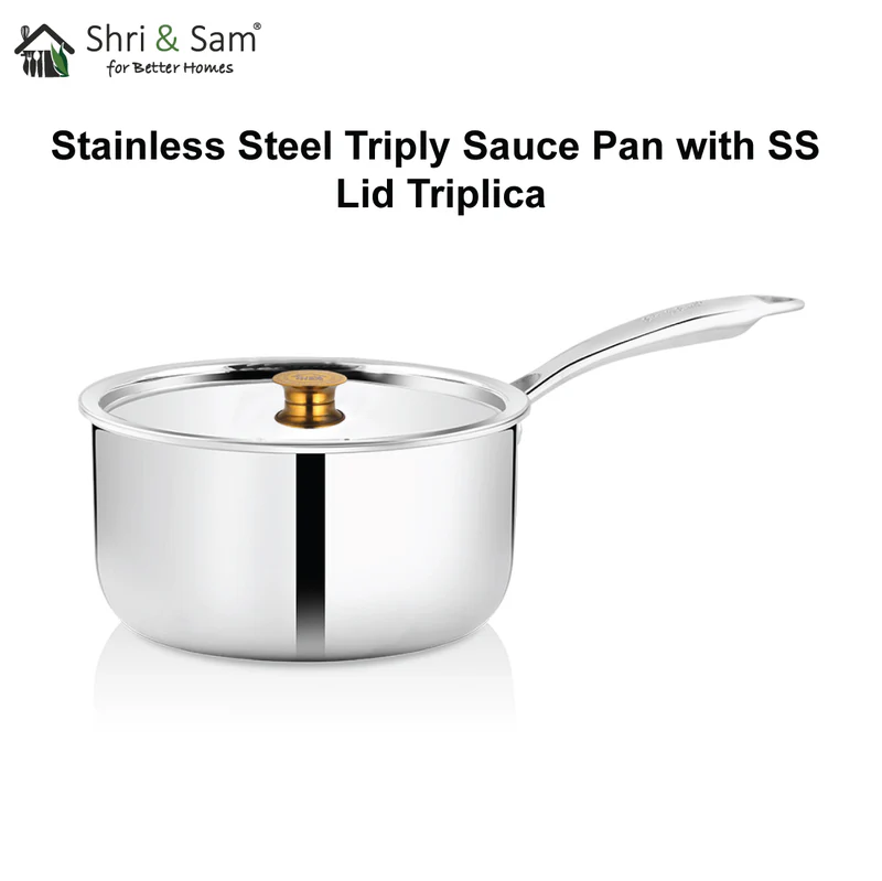 SHRI & SAM TRIPLICA SAUCEPAN 18 CM - Image 2