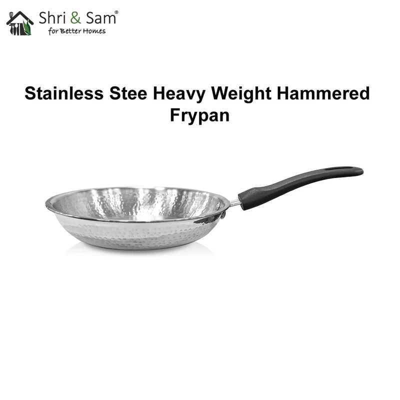 SHRI & SAM 430 HAMMERED FRY PAN 18CM - Image 4