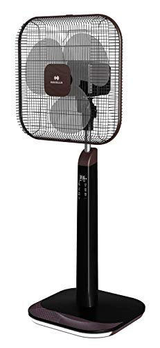 HAVELLS PEDESTAL FAN-AINDRILA PREMIUM BROWN BLACK 400MM