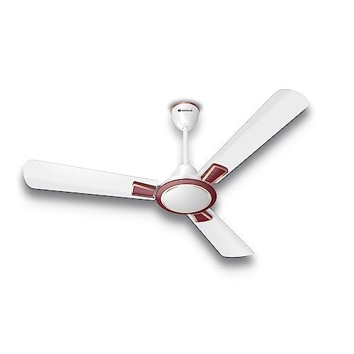 HAVELLS CEILING FAN -ASTURA BLDC WHITE MAROON 1200MM