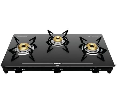 PREETHI GAS STOVE- GT LUXE PRO 3B