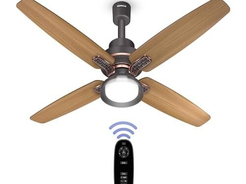 HAVELLS CEILING FAN -ALBUS SMOKE BROWN WOOD U/L 1320 MM