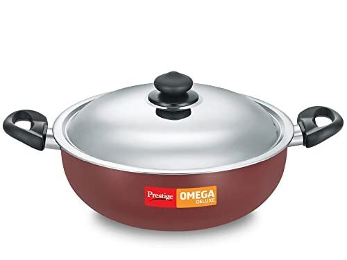 PRESTIGE KADAI-OMEGA DLX 300MM W/LID SS