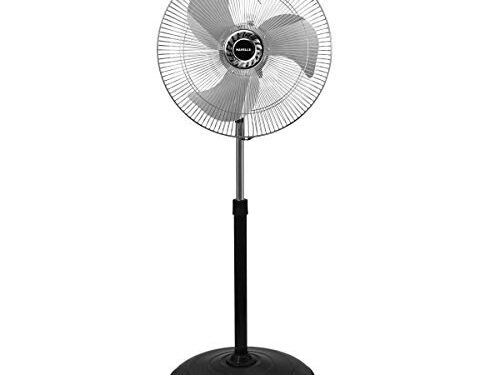 HAVELLS PEDESTAL FAN-V3 BLACK 450MM
