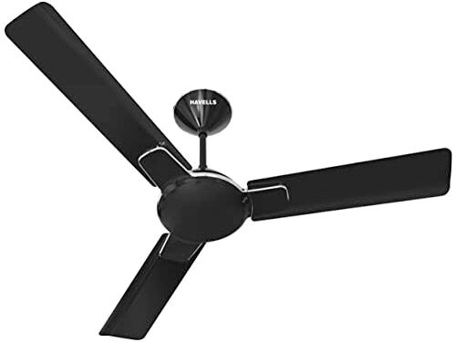 HAVELLS CEILING FAN -STEALTH AIR ES METALLIC BLACK 900MM