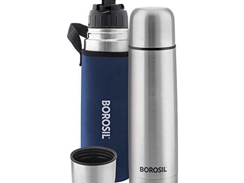 BOROSIL W/B-THERMO 1LTR BLUE