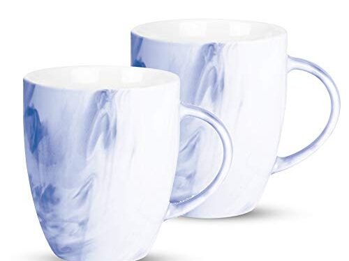 TREO MARBLE MUG 240ML 2PCS SET