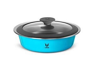 VAYA HAUTECASE GLASS LID-1100ML (AZURE BLUE)