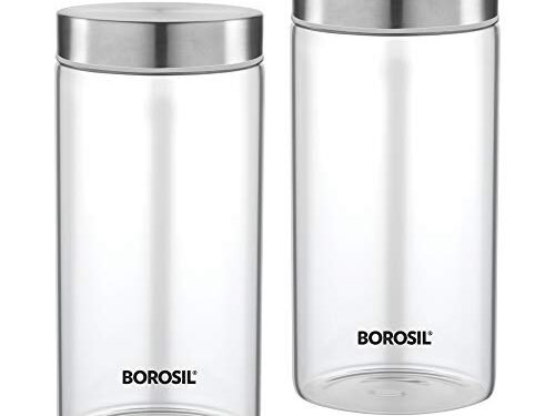 BOROSIL JAR-ENDURA GRAY 1.2LTR PP/LID