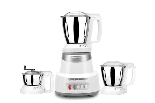 PANASONIC MIXER GRINDER MXAV325 (MARBLE SILVER)