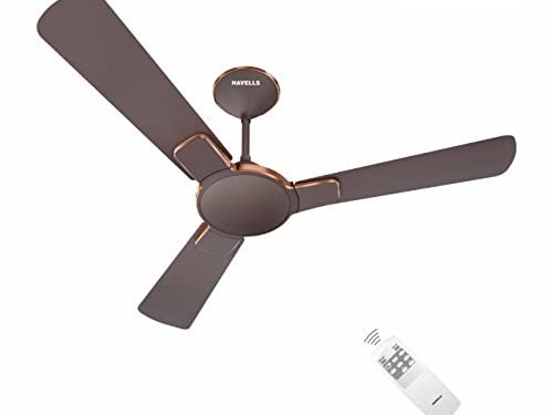 havells ceiling fan -enticer prime bldc espresson brown lt.copper 1200mm
