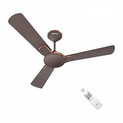 havells ceiling fan -enticer prime bldc espresson brown lt.copper 1200mm