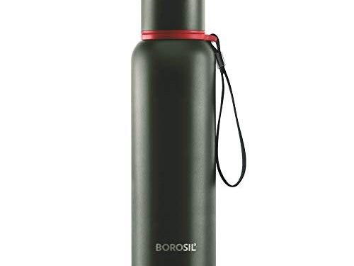 BOROSIL W/B-TREK 850ML GREEN