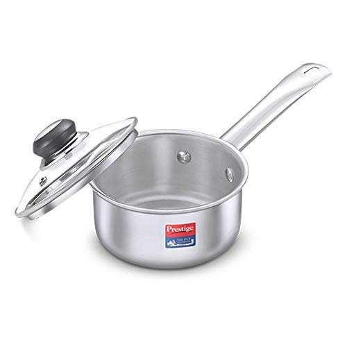 PRESTIGE SAUCE PAN-SPLENDOR TRIPLY 160MM W/LID