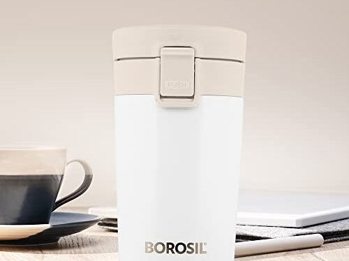 BOROSIL MUG-COFFEEMATE 300ML WHITE