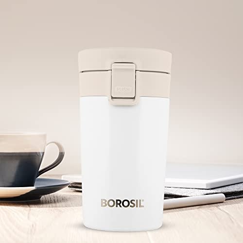 BOROSIL MUG-COFFEEMATE 300ML WHITE