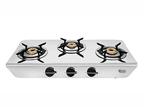PREETHI GAS STOVE -STYLO STEELE 3B SS