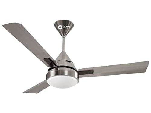 ORIENT CEILING FAN-QUASAR ORNAMENTAL 1200MM METALLIC IVORY CHERRY