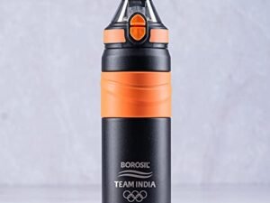 BOROSIL W/B-ADVENTURE 560ML BLACK