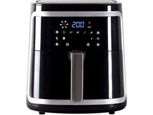 tesora air fryer 6.5l black