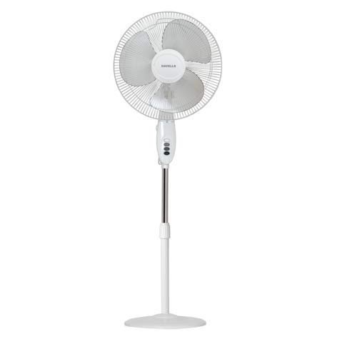 HAVELLS PEDESTAL FAN-SWING OFF WHITE 400MM