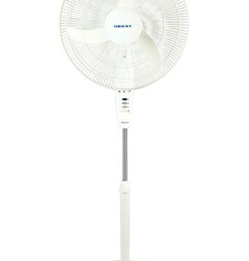 ORIENT PEDESTAL FAN-STAND 38 450W CRYSTAL WHITE