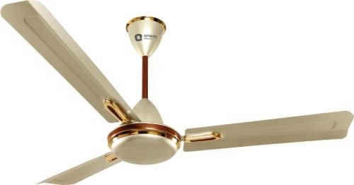 ORIENT CEILING FAN-QUASAR ORNAMENTAL 900MM METALLIC IVORY CHERRY