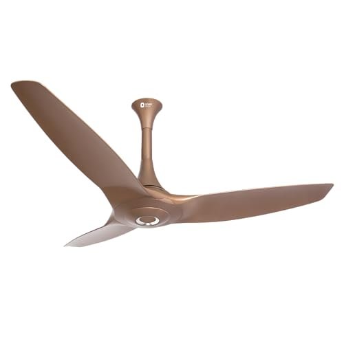 ORIENT CEILING FAN-AEROQUIET 1200MM CARAMEL BROWN