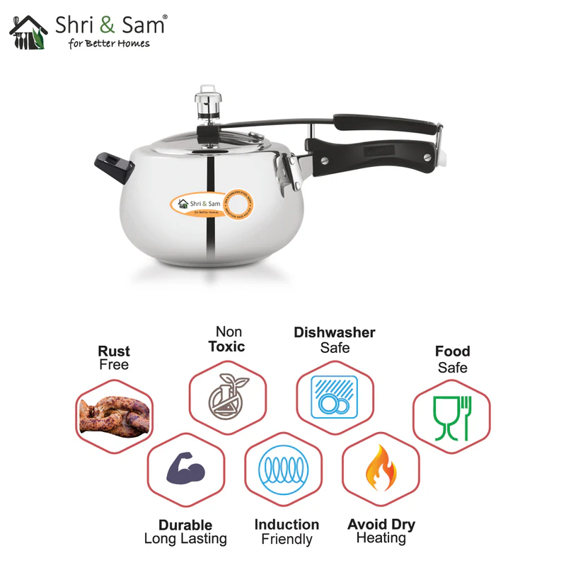 SHRI & SAM COOKER OPUS SS 2LTR - Image 4