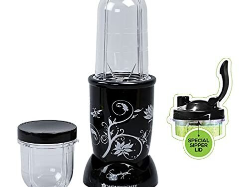 WONDERCHEF NUTRIBLEND-2JAR 400W BLACK